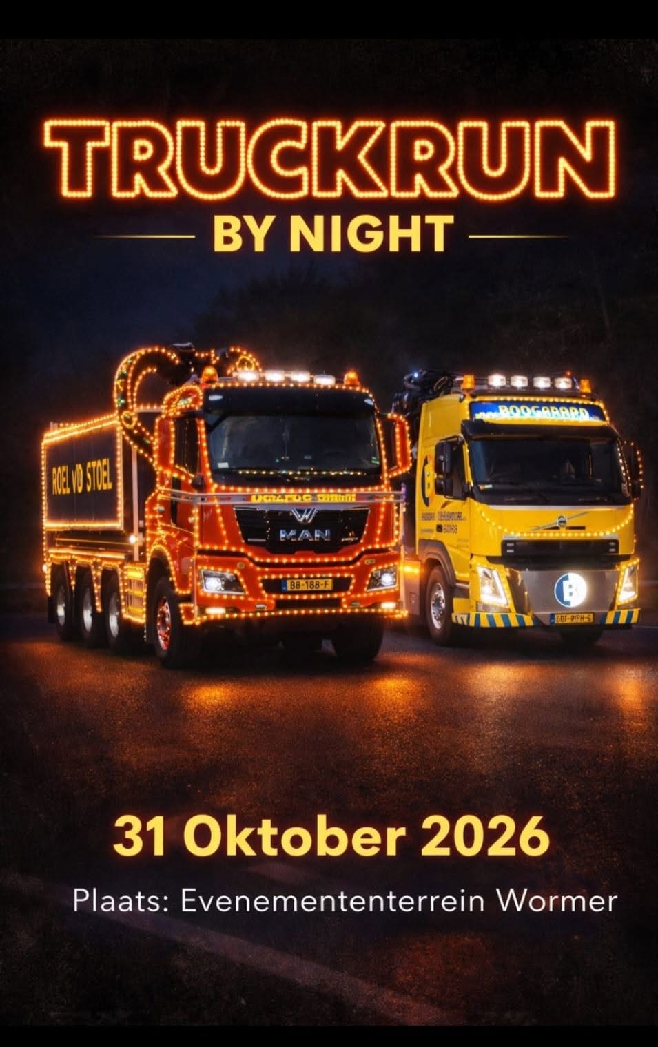Truckrun by night